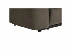 Zetel Cluny 2-zit - stof - bruingrijs met relax