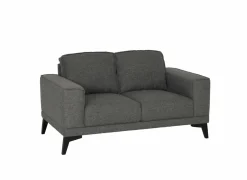 Zetel Colt 2-zit - stof - grijs