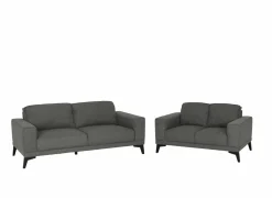 Zetel Colt 2-zit - stof - grijs