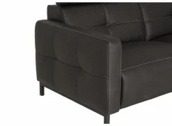 Zetel Dervaux 3+2+1-zit - stof - antraciet met relax