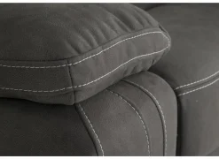 Zetel Elle 3+2-zit - stof - bruin