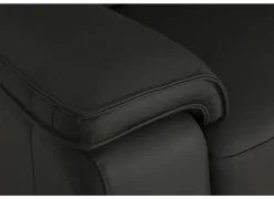 Zetel Final 2,5+2-zit - leder - shalegrey met relax