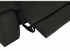 Zetel Final 2,5+2-zit - leder - shalegrey met relax