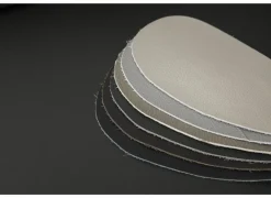 Zetel Folk 2,5+2+1-zit - leder - antraciet met relax