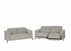 Zetel Funk 3+2-zit - stof - grijs met relax