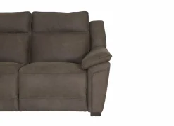 Zetel Globe 3+2+1-zit - stof - bruingrijs met relax