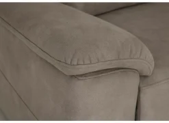 Zetel Grande 2-zit - stof - silver grey