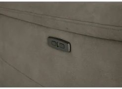 Zetel Grande 3+2-zit - stof - silver grey met relax