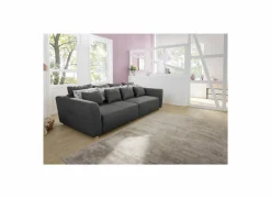 Zetel Gulliver 4-zit - stof - donkergrijs