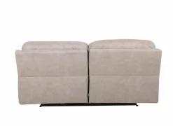 Zetel Judd 2,5-zit - stof - silver grey met relax