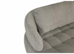 Zetel Lepanto 2,5-zit - stof - silver grey