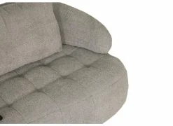 Zetel Lepanto 2,5-zit - stof - silver grey