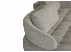 Zetel Lepanto 2,5-zit - stof - silver grey