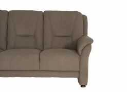 Zetel Marente 3+2+1-zit - stof - bruin