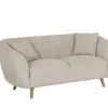 Zetel Momo 2-zit - stof - beige