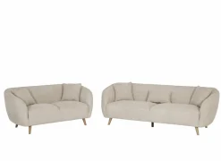 Zetel Momo 2-zit - stof - beige