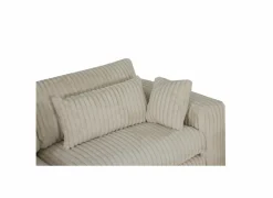 Zetel Monize 2-zit - stof - ecru