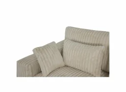 Zetel Monize 3-zit - stof - ecru