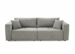 Zetel Relax Bigsofa 4-zit - stof - chenil lichtgrijs