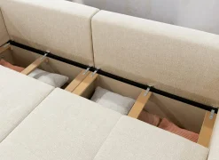 Zetel Relax Bigsofa 4-zit - stof - chenile beige