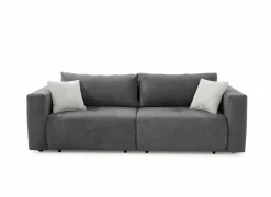 Zetel Relax Bigsofa 4-zit - stof - donkergrijs