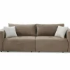 Zetel Relax Bigsofa 4-zit - stof - taupe