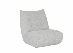 Zetel Schiva 1-zit - stof - lichtgrijs