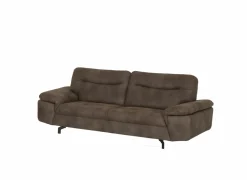 Zetel Stan 3-zit - stof - bruin