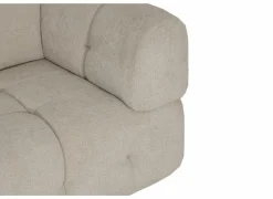 Zetel Tortuga 1-zit - stof - beige