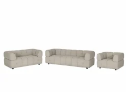 Zetel Tortuga 2-zit - stof - beige