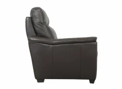 Zetel Wise 2-zit - leder - walnut