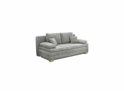 Zetelbed Lindau  2 persoons - 203x106cm -  stof - grijs