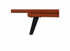 Zetelbed Nation 1 persoons - 193x89cm -  stof - oranje