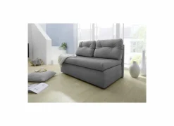 Zetelbed Torben 2-zit - stof - donkergrijs