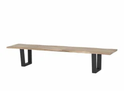 Zitbank Scarface 270cm - sheesham massief - naturel