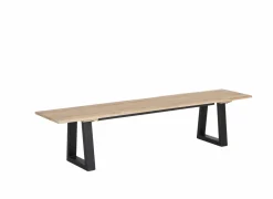 Zitbank Sherwood 180cm - eik massief - naturel